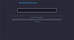 Desktop Screenshot of download-drivers.org